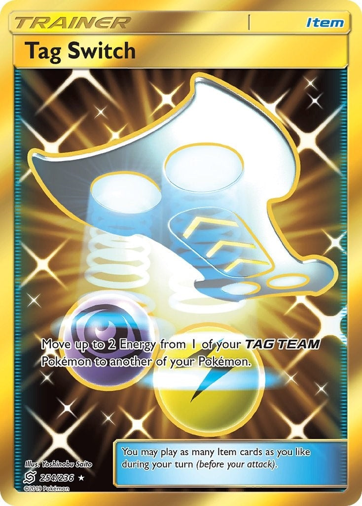 Image for Tag Switch (Secret) (SM - Unified Minds) (254/236) - Pokemon