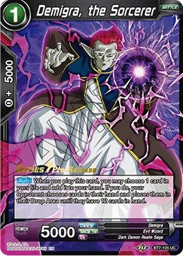Image for Demigra, the Sorcerer (Assault of the Saiyans Pre-Release Cards) (BT7-105_PR) - Dragon Ball Super: Masters