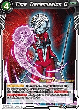 Image for Time Transmission G (Assault of the Saiyans Pre-Release Cards) (BT7-108_PR) - Dragon Ball Super: Masters