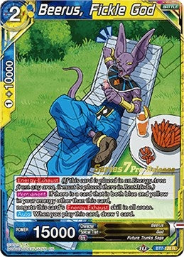 Image for Beerus, Fickle God (Assault of the Saiyans Pre-Release Cards) (BT7-120_PR) - Dragon Ball Super: Masters