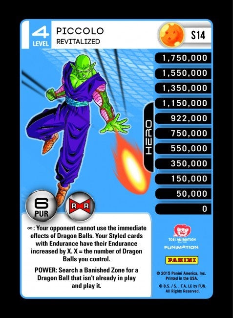 Image for Piccolo - Revitalized (Panini: Evolution) (S14) - Dragon Ball Z TCG