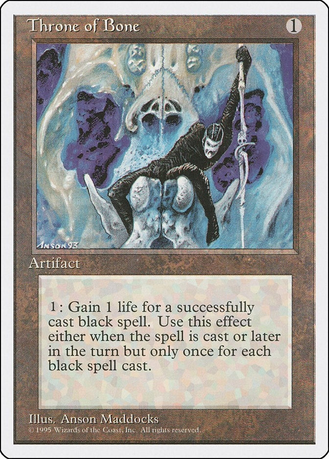Image for Throne of Bone (Fourth Edition) - Magic: The Gathering
