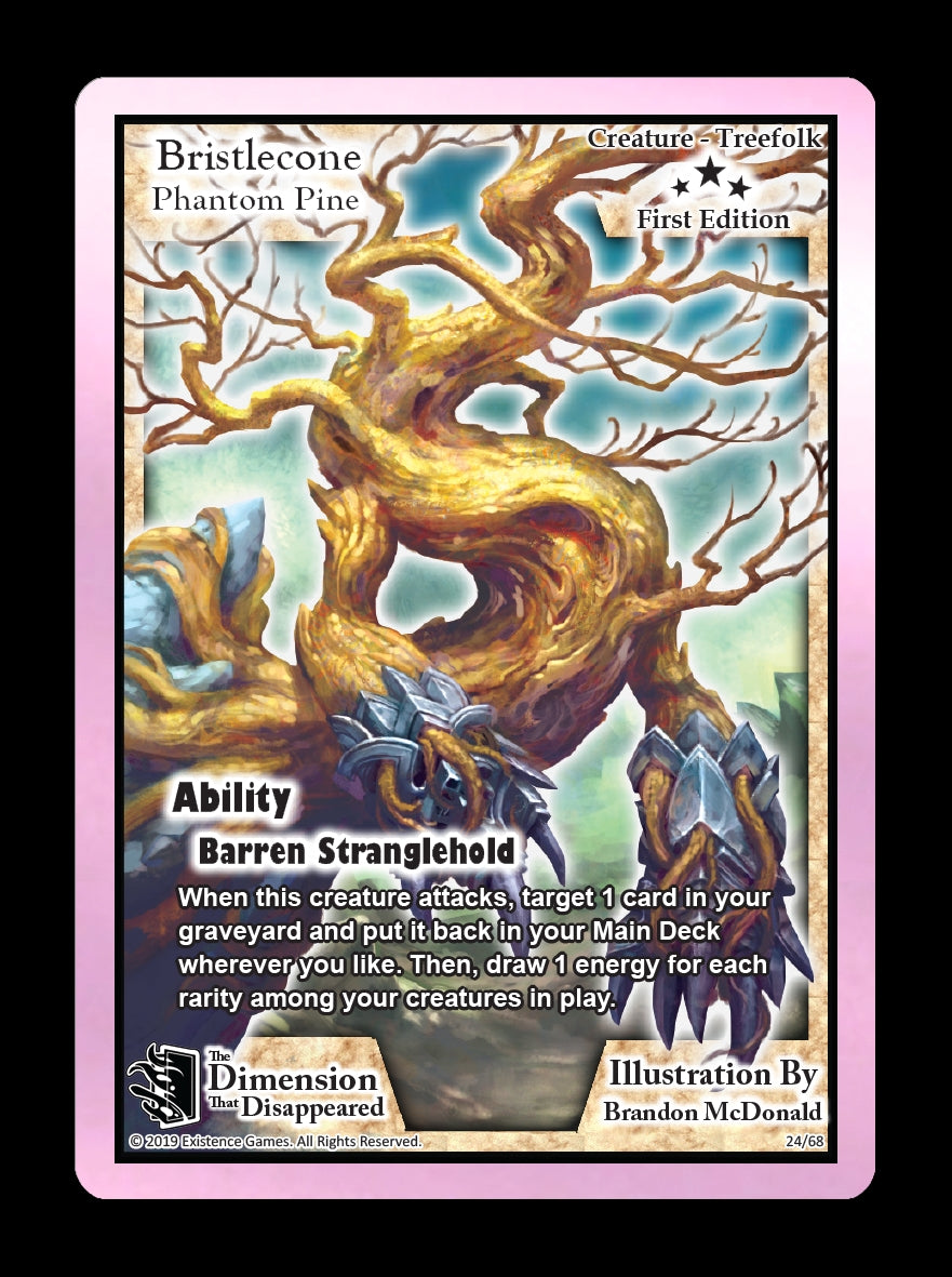 Image for Bristlecone Phantom Pine (The Dimension that Disappeared) (24) - Exodus TCG