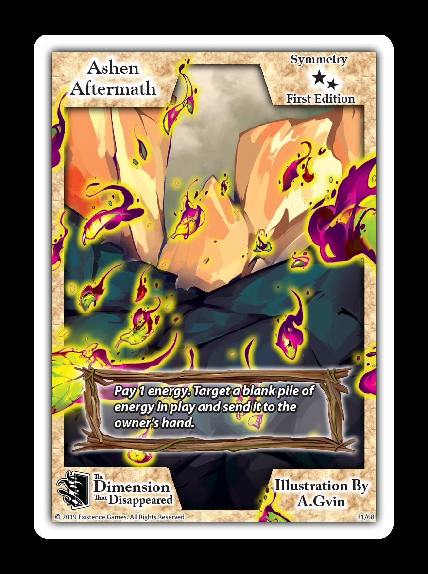 Image for Ashen Aftermath (The Dimension that Disappeared) (31) - Exodus TCG