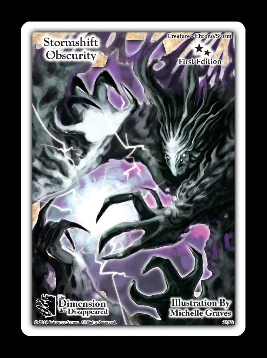 Image for Stormshift Obscurity (The Dimension that Disappeared) (37) - Exodus TCG
