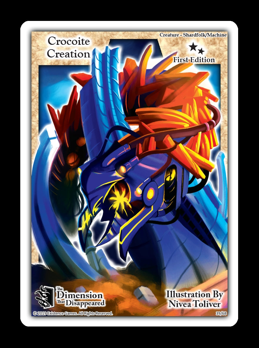 Image for Crocoite Creation (The Dimension that Disappeared) (39) - Exodus TCG