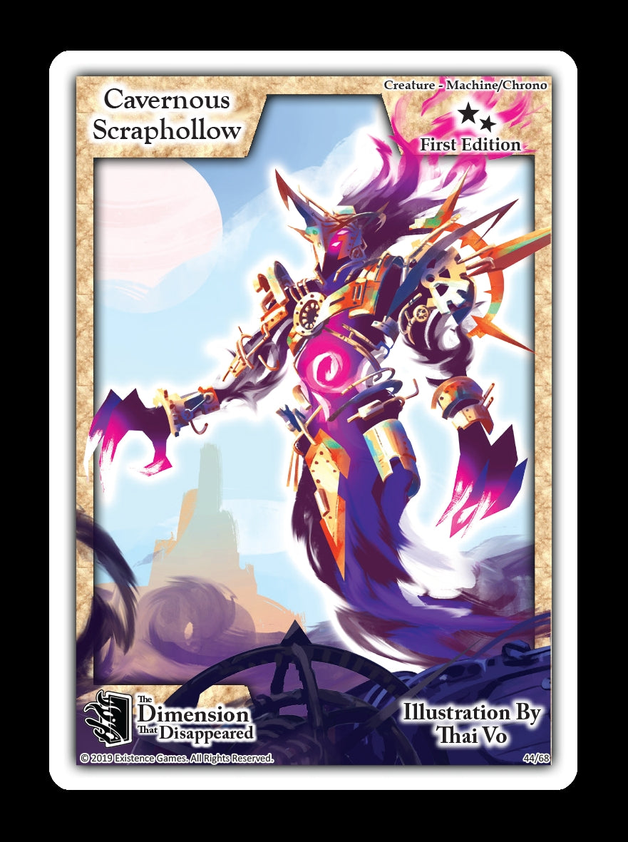 Image for Cavernous Scraphollow (The Dimension that Disappeared) (44) - Exodus TCG