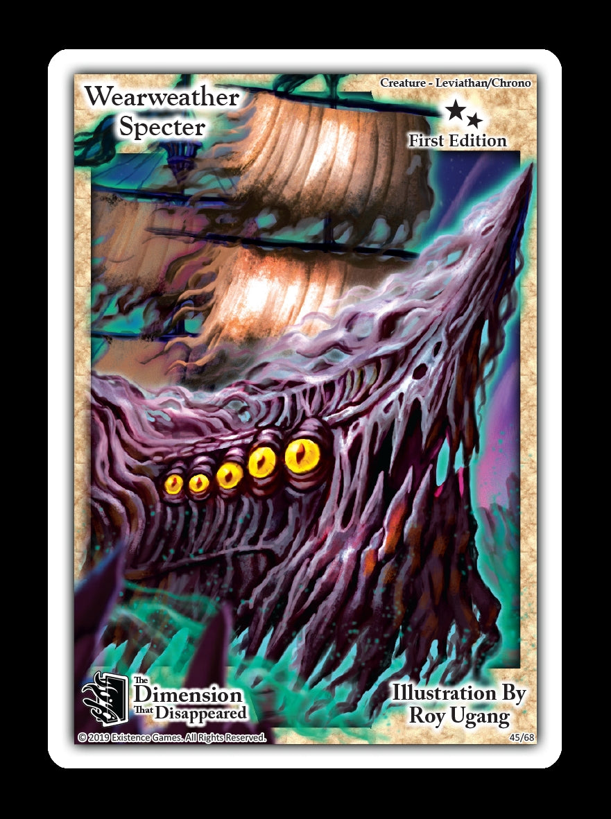 Image for Wearweather Specter (The Dimension that Disappeared) (45) - Exodus TCG