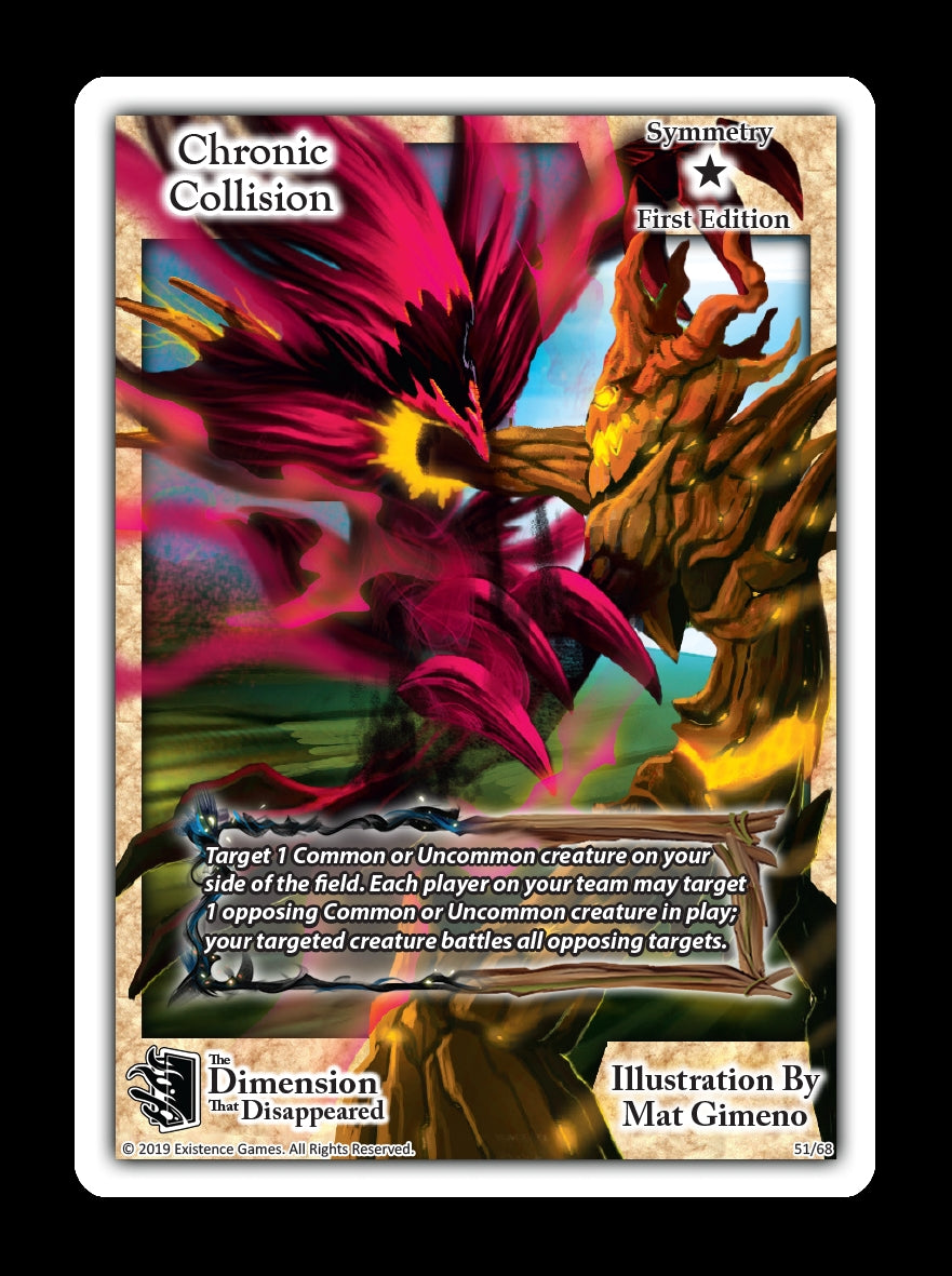 Image for Chronic Collision (The Dimension that Disappeared) (51) - Exodus TCG