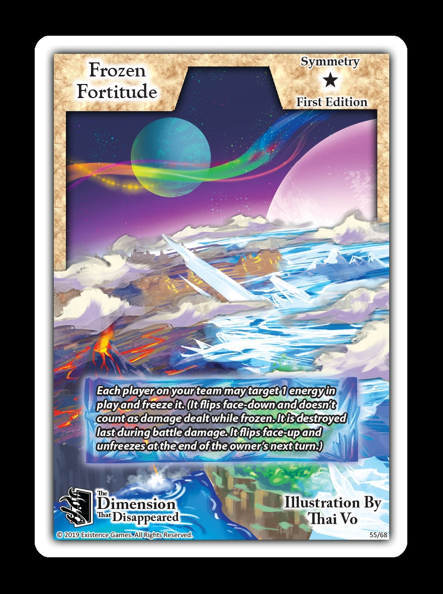 Image for Frozen Fortitude (The Dimension that Disappeared) (55) - Exodus TCG