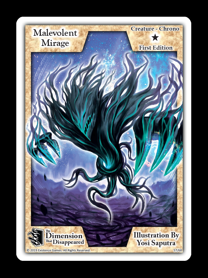 Image for Malevolent Mirage (The Dimension that Disappeared) (57) - Exodus TCG