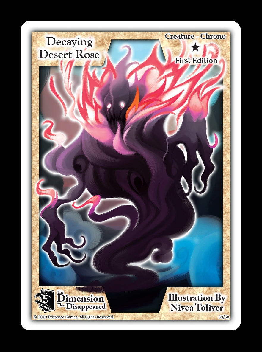 Image for Decaying Desert Rose (The Dimension that Disappeared) (59) - Exodus TCG