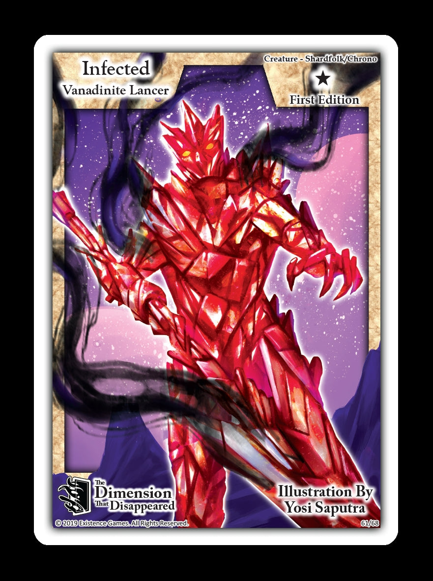Image for Infected Vanadinite Lancer (The Dimension that Disappeared) (61) - Exodus TCG