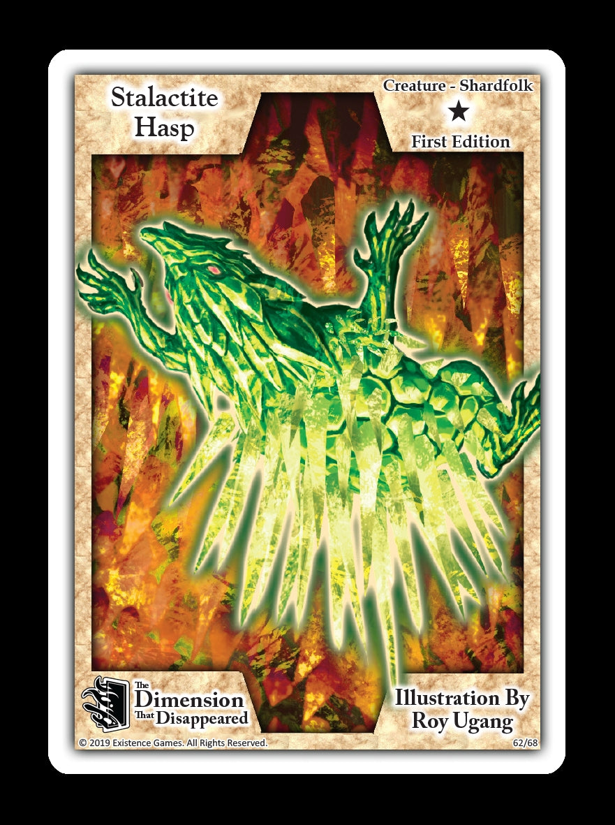 Image for Stalactite Hasp (The Dimension that Disappeared) (62) - Exodus TCG