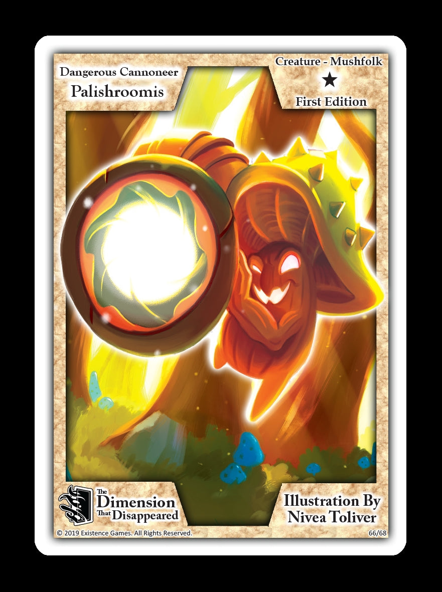 Image for Dangerous Cannoneer Palishroomis (The Dimension that Disappeared) (66) - Exodus TCG