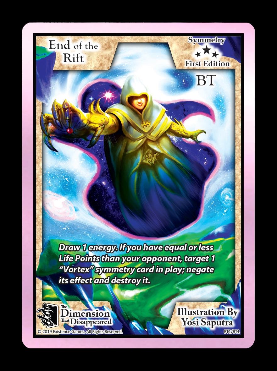 Image for End of the Rift (The Dimension that Disappeared) (BT1) - Exodus TCG