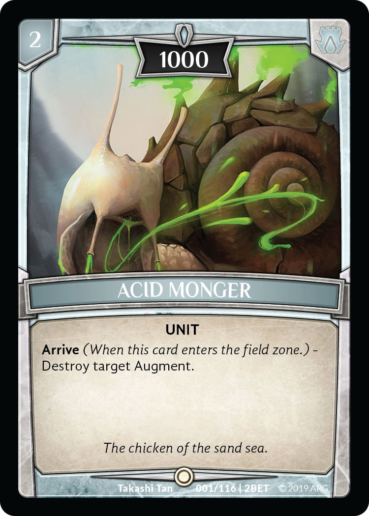 Image for Acid Monger (Betrayal) (1/116 | 2BET) - Argent Saga TCG