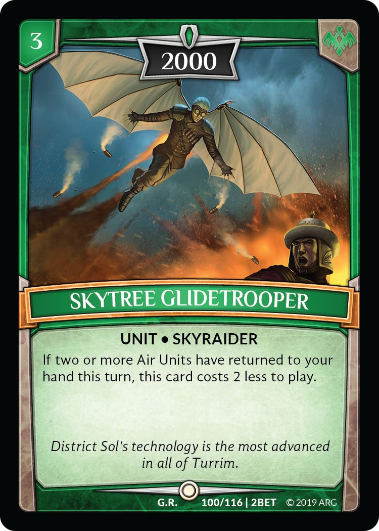 Image for Skytree Glidetrooper (Betrayal) (100/116 | 2BET) - Argent Saga TCG