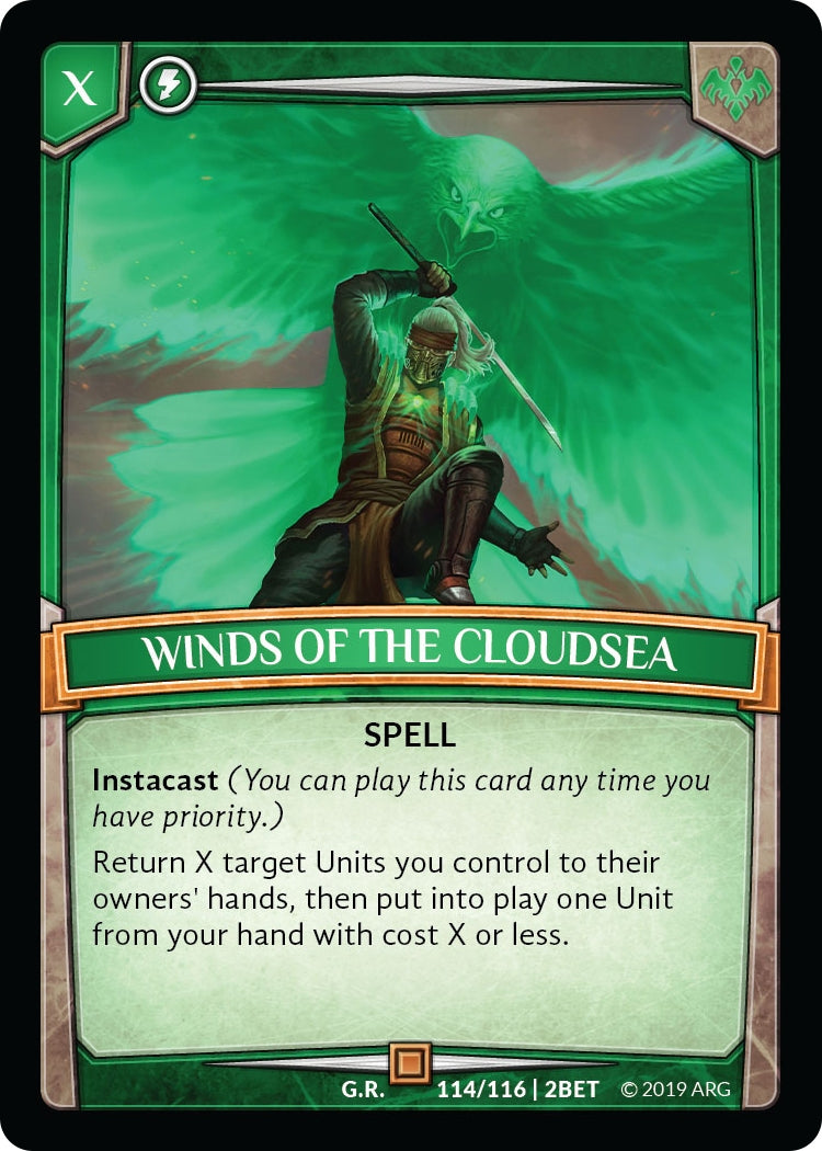 Image for Winds of the Cloudsea (Betrayal) (114/116 | 2BET) - Argent Saga TCG