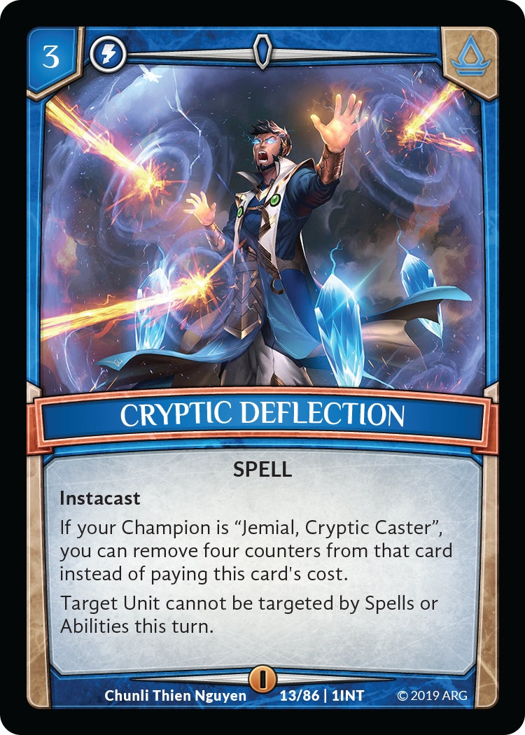 Image for Cryptic Deflection (Intro Decks - 2019) (13/86 | 1INT) - Argent Saga TCG