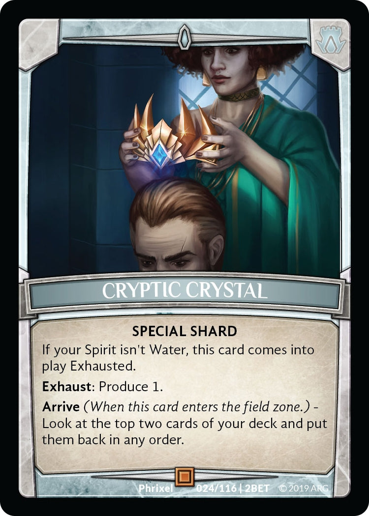 Image for Cryptic Crystal (Betrayal) (24/116 | 2BET) - Argent Saga TCG
