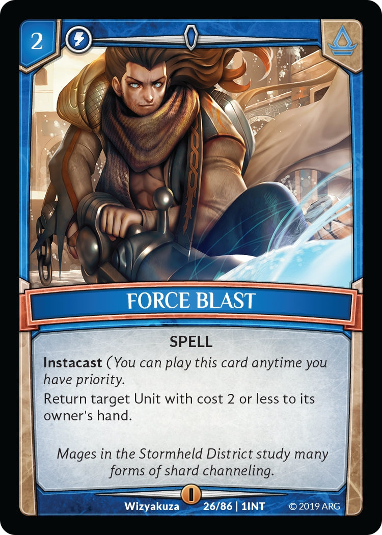 Image for Force Blast (Intro Decks - 2019) (26/86 | 1INT) - Argent Saga TCG