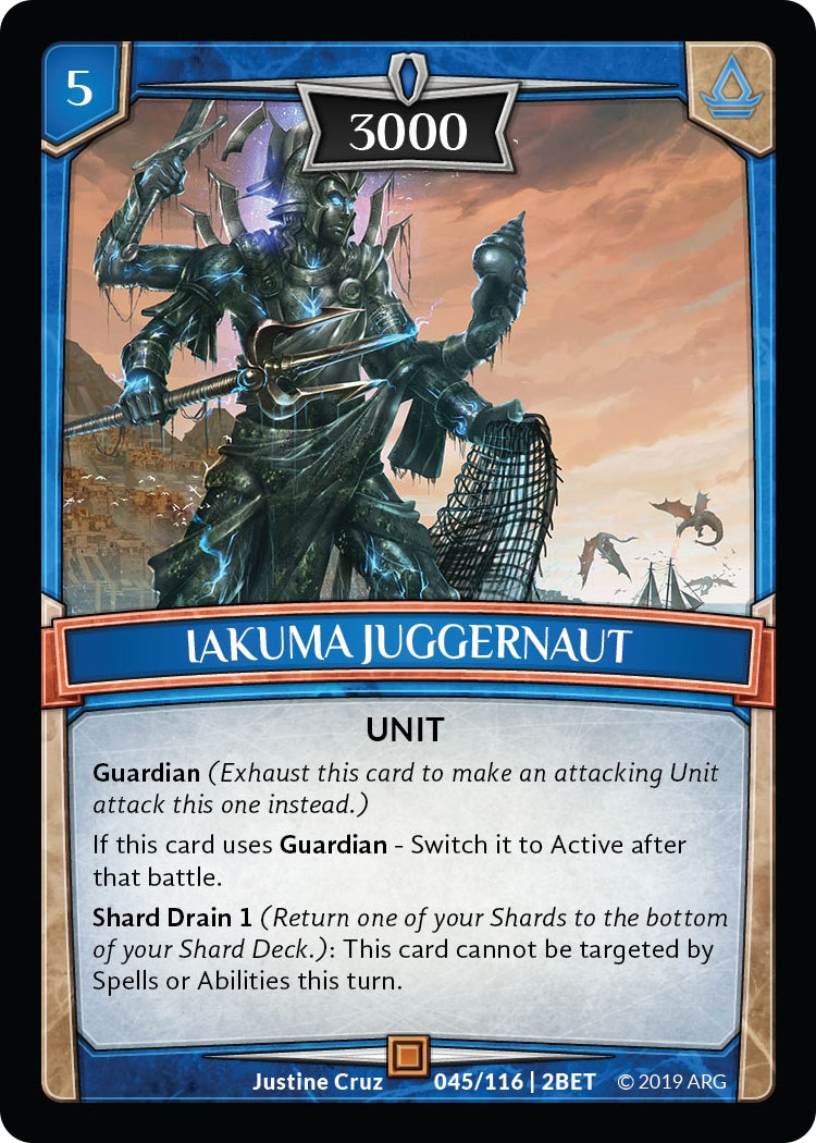 Image for Iakuma Juggernaut (Betrayal) (45/116 | 2BET) - Argent Saga TCG