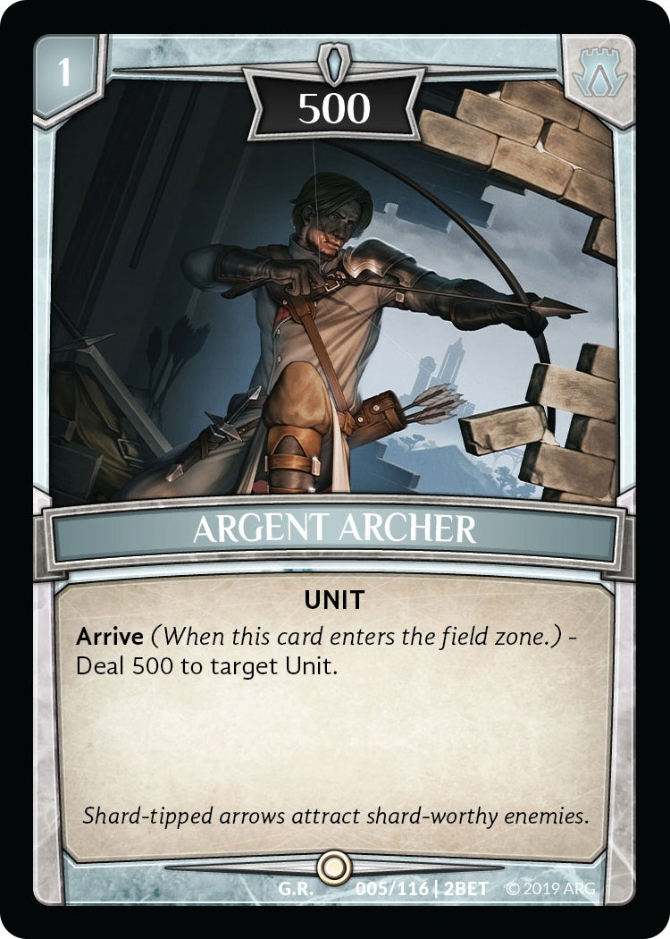 Image for Argent Archer (Betrayal) (5/116 | 2BET) - Argent Saga TCG
