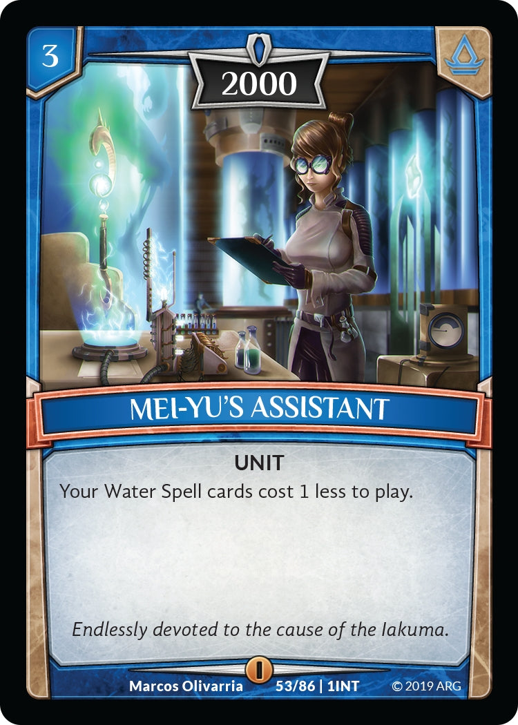 Image for Mei-Yu's Assistant (Intro Decks - 2019) (53/86 | 1INT) - Argent Saga TCG