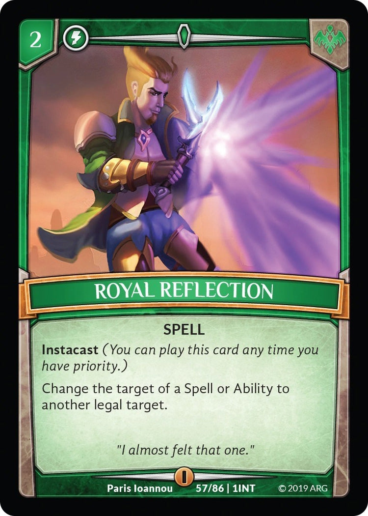 Image for Royal Reflection (Intro Decks - 2019) (57/86 | 1INT) - Argent Saga TCG