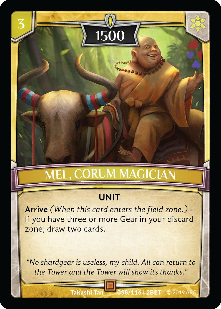 Image for Mel, Corum Magician (Betrayal) (58/116 | 2BET) - Argent Saga TCG