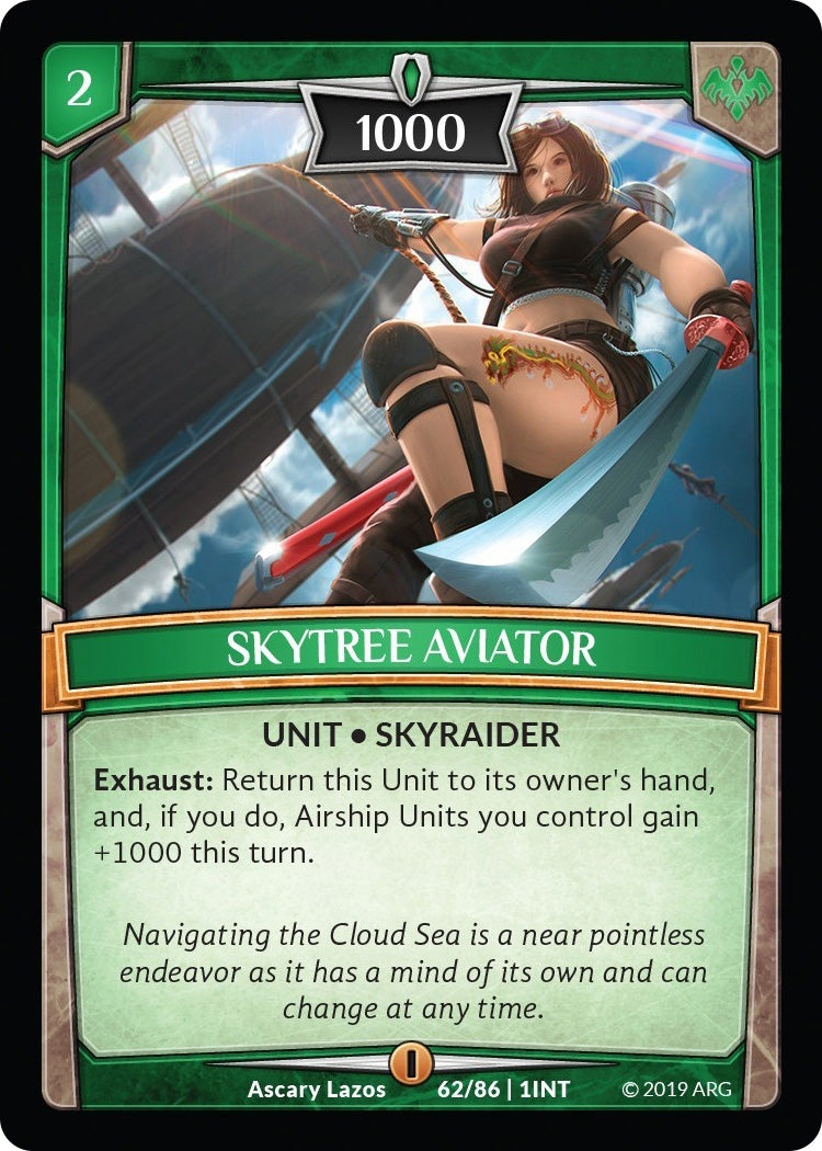 Image for Skytree Aviator (Intro Decks - 2019) (62/86 | 1INT) - Argent Saga TCG