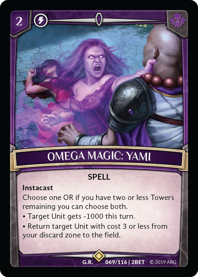 Image for Omega Magic: Yami (Betrayal) (69/116 | 2BET) - Argent Saga TCG