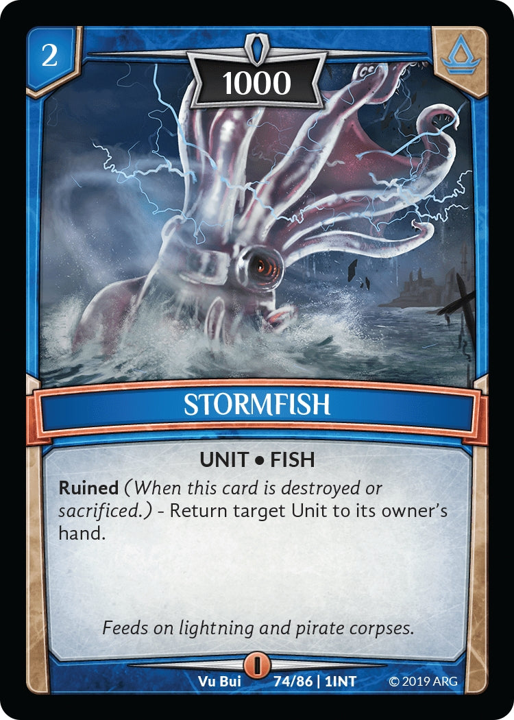 Image for Stormfish (Intro Decks - 2019) (74/86 | 1INT) - Argent Saga TCG