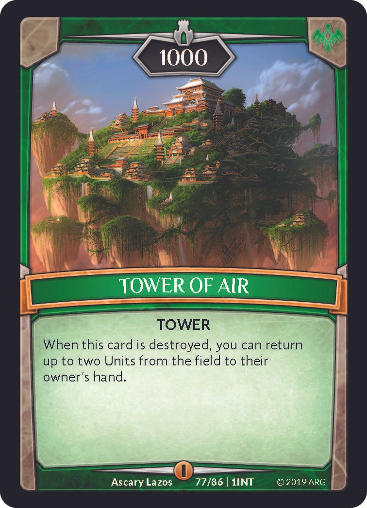 Image for Tower of Air (Intro Decks - 2019) (77/86 | 1INT) - Argent Saga TCG