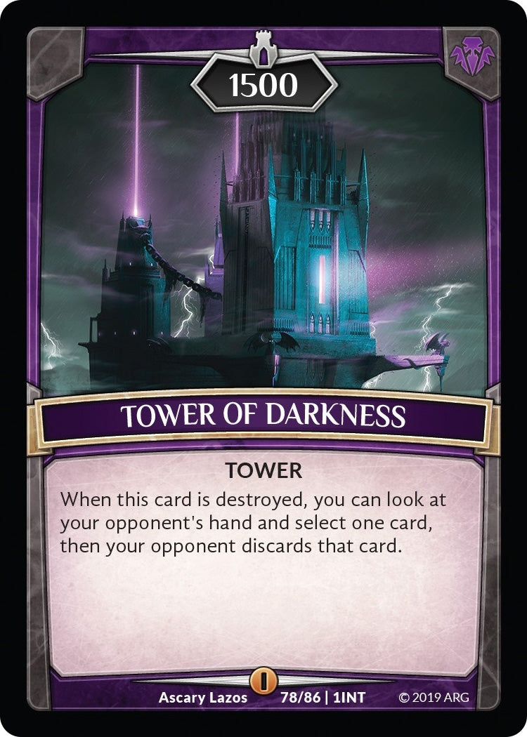 Image for Tower of Darkness (Intro Decks - 2019) (78/86 | 1INT) - Argent Saga TCG
