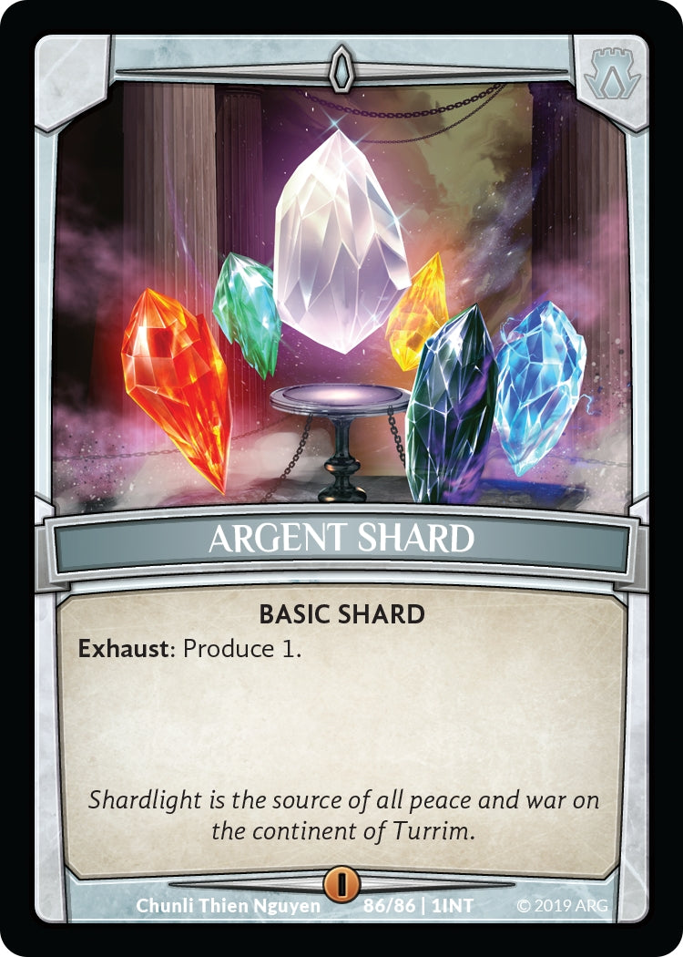 Image for Argent Shard (Intro Decks - 2019) (86/86 | 1INT) - Argent Saga TCG
