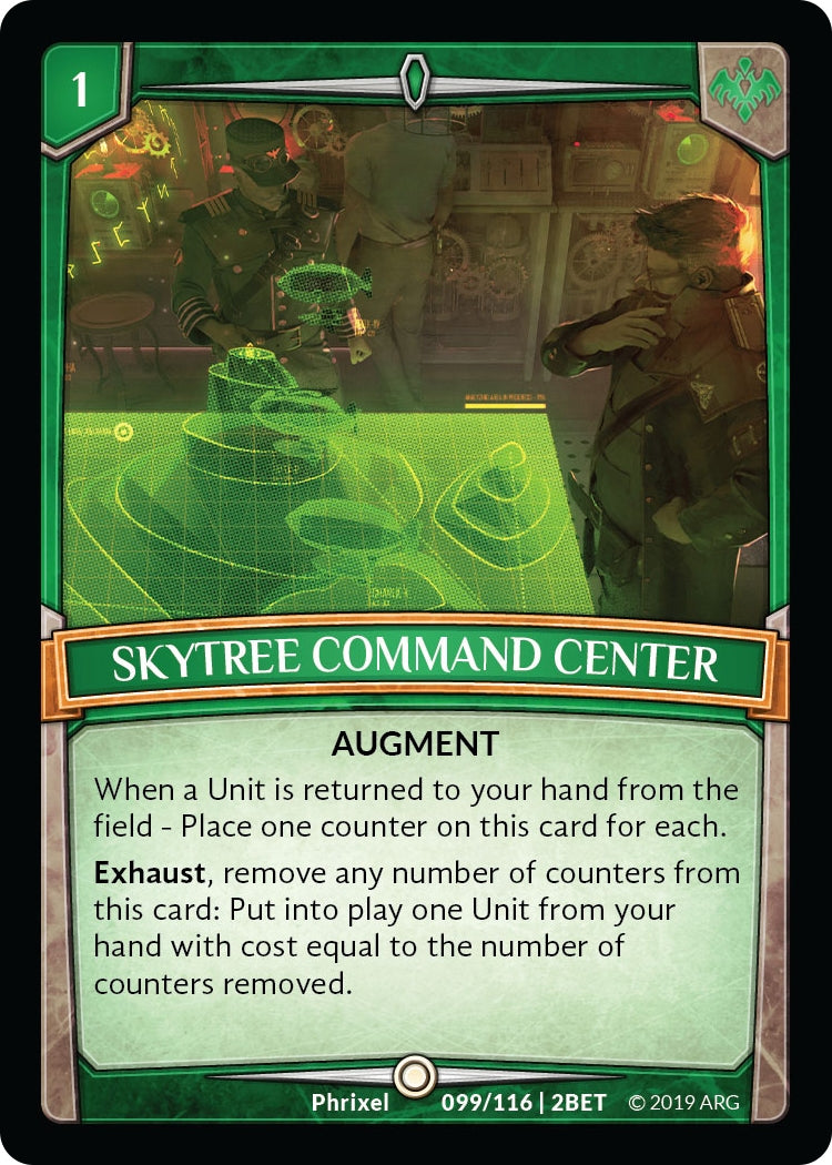 Image for Skytree Command Center (Betrayal) (99/116 | 2BET) - Argent Saga TCG