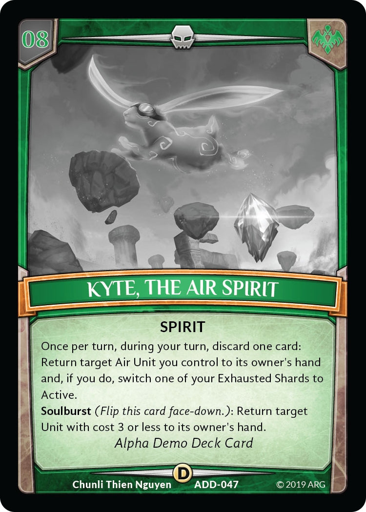 Image for Kyte, the Air Spirit (Alpha Demo Intro Decks) (ADD-047) - Argent Saga TCG