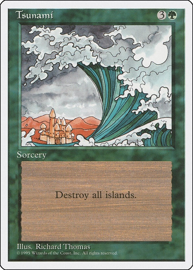 Image for Tsunami (Fourth Edition) (162) - Magic: The Gathering