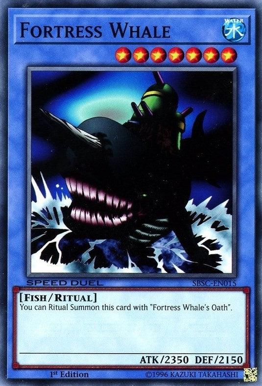 Image for Fortress Whale (Speed Duel: Scars of Battle) (SBSC-EN015) - YuGiOh