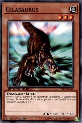 Image for Gilasaurus (Speed Duel Decks: Ultimate Predators) (SS03-ENA10) - YuGiOh