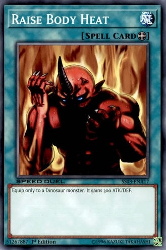 Image for Raise Body Heat (Speed Duel Decks: Ultimate Predators) (SS03-ENA17) - YuGiOh