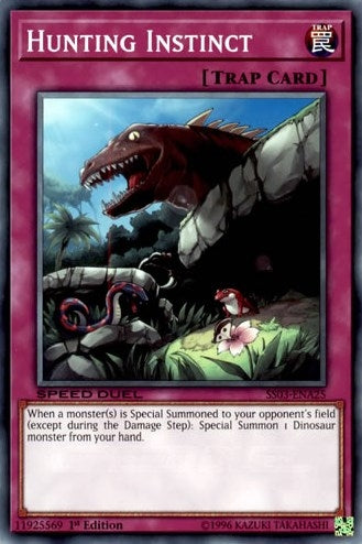 Image for Hunting Instinct (Speed Duel Decks: Ultimate Predators) (SS03-ENA25) - YuGiOh