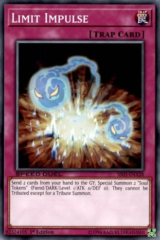 Image for Limit Impulse (Speed Duel Decks: Ultimate Predators) (SS03-ENA28) - YuGiOh