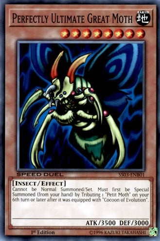 Image for Perfectly Ultimate Great Moth (Speed Duel Decks: Ultimate Predators) (SS03-ENB01) - YuGiOh