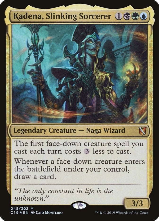 Image for Kadena, Slinking Sorcerer (Commander 2019) (45) - Magic: The Gathering