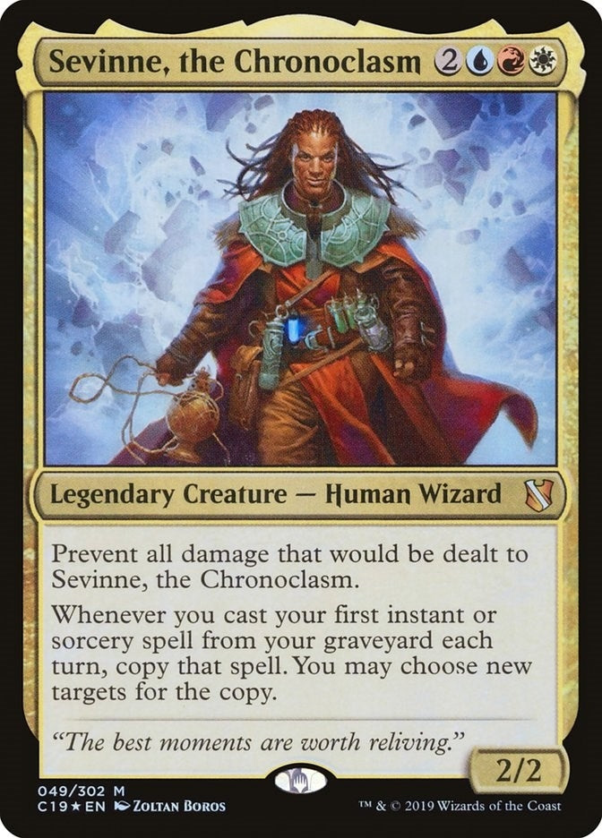 Image for Sevinne, the Chronoclasm (Commander 2019) (49) - Magic: The Gathering