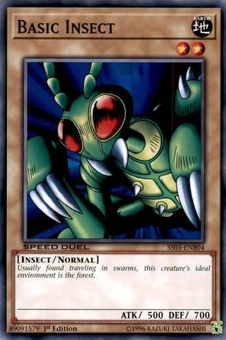 Image for Basic Insect (Speed Duel Decks: Ultimate Predators) (SS03-ENB04) - YuGiOh