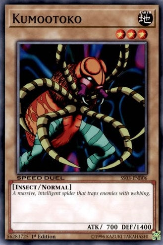 Image for Kumootoko (Speed Duel Decks: Ultimate Predators) (SS03-ENB06) - YuGiOh